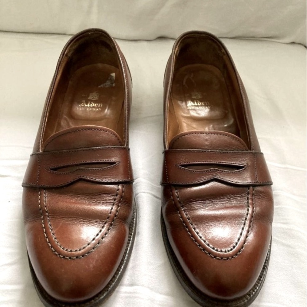 Alden 686 Full Strap Penny Loafer Dress Shoes